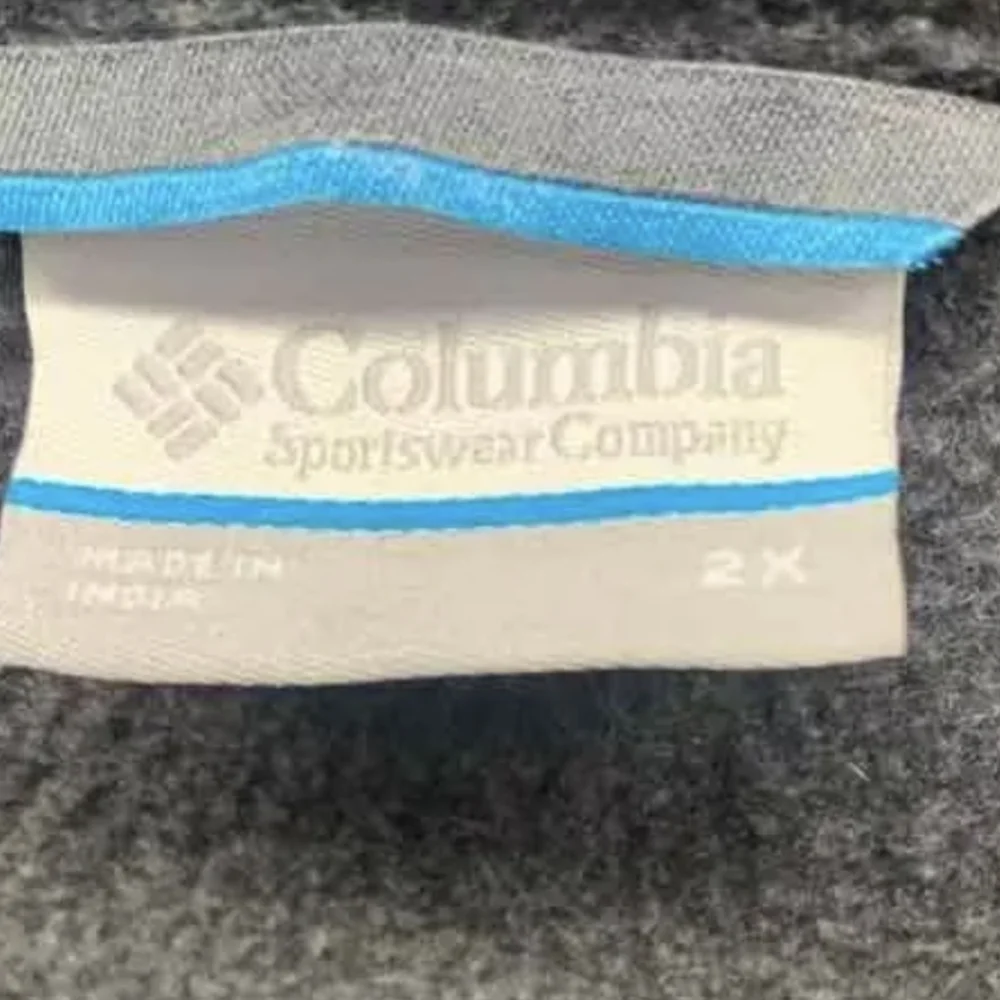 Columbia Granite Mountain Fleece Jacket Charcoal Heather Size 2X MSRP $75